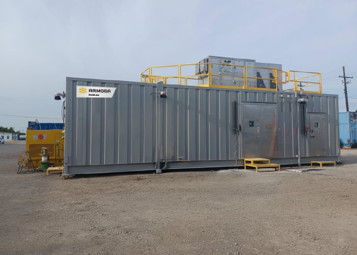 Modular Electrical Building